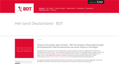 Desktop Screenshot of bdt-ev.de